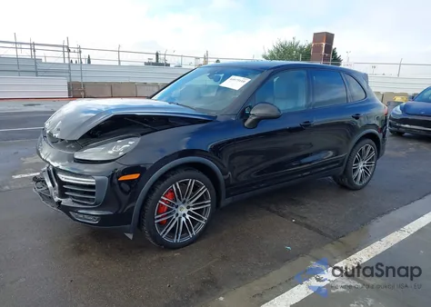 2016 Porsche Cayenne Turbo/Turbo S z USA, uszkodzony, nr VIN WP1AC2A27GLA88477